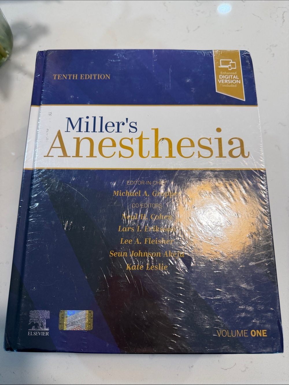 Miller's Anesthesia Hardcover Medical Textbook 2 volume set